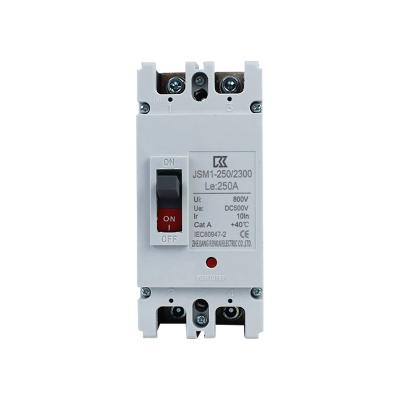 China Smart Power Equipment 2 Pole 500v Dc Circuit Breaker for sale