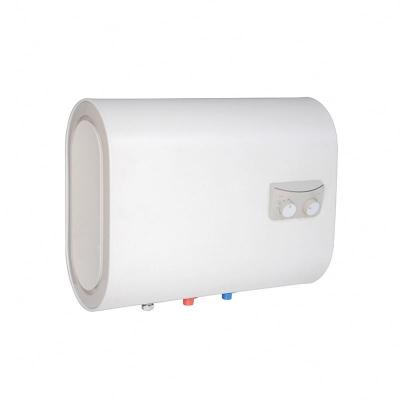 China Hotel Flat Round Storage Water Heater Electric Hot Water Geysers for sale