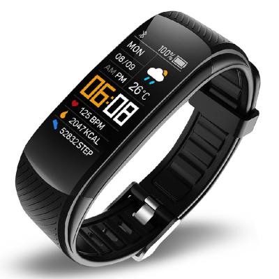 China C5S Touch Screen Wristband Smart Watch 0.96 Inch Touch Screen Heart Rate Sensor Monitoring Waterproof Watch for IOS Android for sale