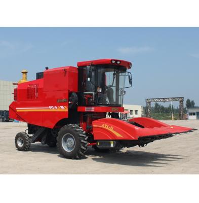 China Grain Mill Sale 4YL-5 Combine Harvester Big Harvester With Interchangeable Header for sale