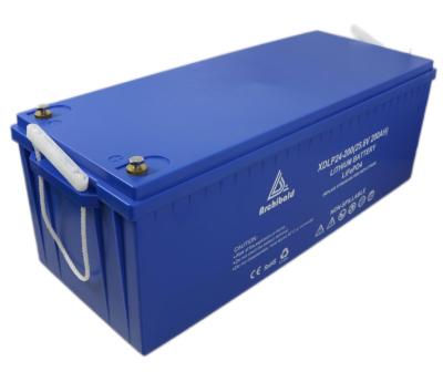 Cina Custom Solar 24v 200ah Lifepo4 Battery CE Certificate in vendita