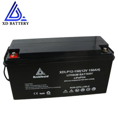 Cina caravan di Marine Batteries For RVs del litio di 12V 150AH Lifepo4 in vendita