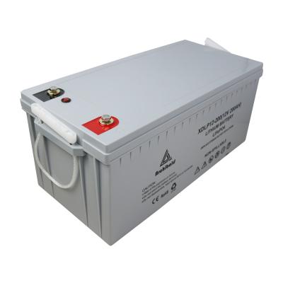 China Lithium-Batterie niedriger Temperatur 10kwh langes Leben UPS-Lithium-Ion Batterys 12V 200Ah zu verkaufen