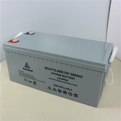 China Zyklussolarenergiebatteriespeicher Gestalt 12.8V 200Ah 12V tiefe in BMS 200A mit 3500-8000 Zyklen zu verkaufen