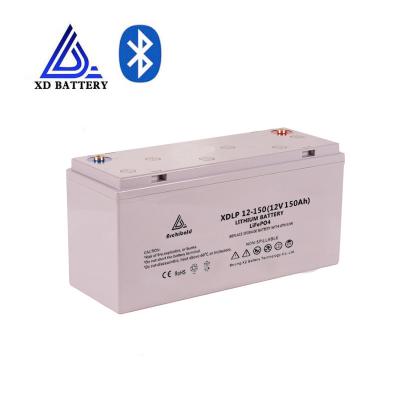 China De Muur de Caravanbatterijen 6000 Cycli150ah Lithium Ion Camper Battery van de machtsenergie van het 12 Voltslithium Te koop