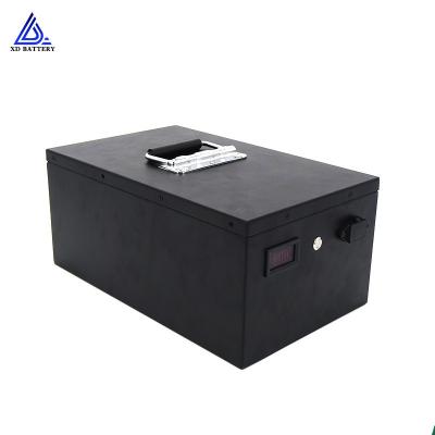 Chine Batteries de pêche à la traîne solaire de moteur de lithium de volt de cycle profond 24 avec BMS futé à vendre