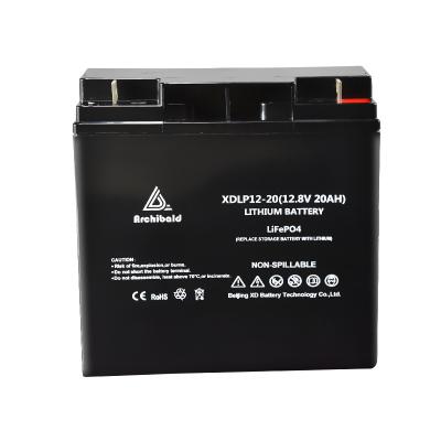 China Ciclo profundo de la batería 1kHz 20Ah de MSDS 12v Lifepo4 para la iluminación del LED en venta