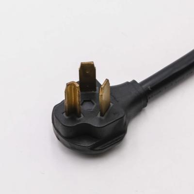 China Telecommunication 3 Prong Adapter Drier To 4 Prong Plug Adapter Attach NEMA 14-30P To 10-30R-097 for sale