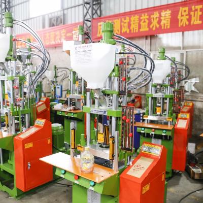 China 20tons 35tons VERTICAL small size PVC plastic injection molding machines for sale for sale