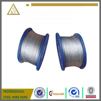 China Electric Galvanized Steel Wire Rope 1x7 steel cable steel wire cable for sale