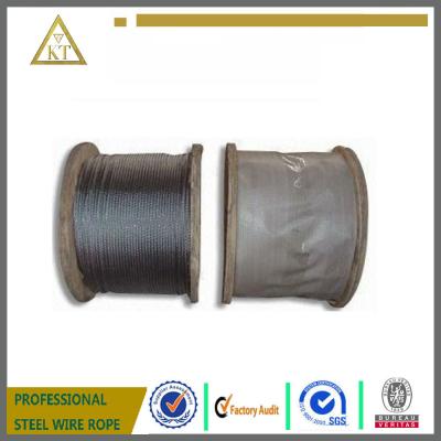 China 1*19 galvanized steel wire for control cable for sale