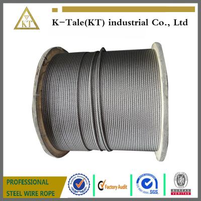 China 8x19S+hemp core or sisal core steel wire ropes for elevator for sale