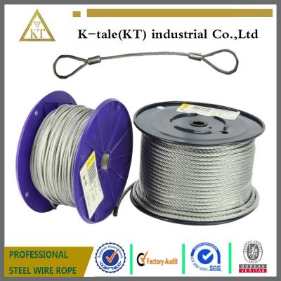 China 1X7 3.3mm Galvanized Steel Strand For Catenary Wire for sale