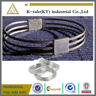 China 3-strand collar /stainless steel wire rope slave collar for sale