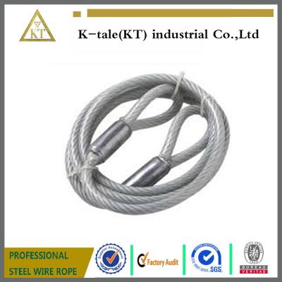 China Everbilt 1/2 In. X 9 Ft. Galvanized Vinyl Coated Wire Rope/Cable Sling With Loops 13150 for sale