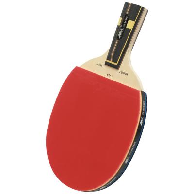 China Ping Pong Paddle Set Table Tennis Racket 6 Star Factory Customized Wooden +Rubber+Sponge Logo/Color Wood For Training for sale