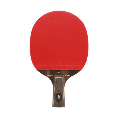 China Taining Professional Mk Small MOQ Customized Star Ping Pong Paddle 7 Layers Wood With Carbon Training Table Tennis Racket With Cartying Bag In Stock for sale