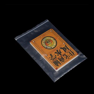 China Moisture Proof Low-Density Polyethylene (PE) good grade safe high end Ziplock bag for sale