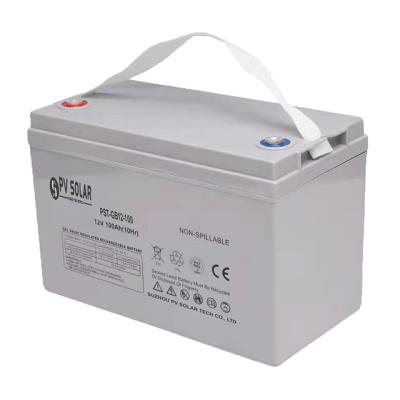 China Chinese home appliances manufacturer gel battery 12v 100ah battery price 12v 24v gel battery for sale