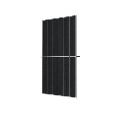 China Trina Solar Panel 670W 665W 660W 655W 650W Monofacial Photovoltaic Module Price 210mmx210mm for sale