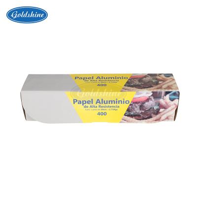 China Eco - Friendly Disposable Food Papel Aluminio Foil Rolls for sale