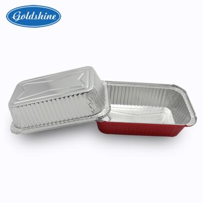 China Food OEM ODM Food Grade Aluminum Foil Take Out Food Containers for sale