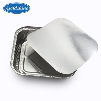 China Eco - Friendly Food Grade Aluminum Foil Food Grade Disposable Dishes For Hot Food for sale