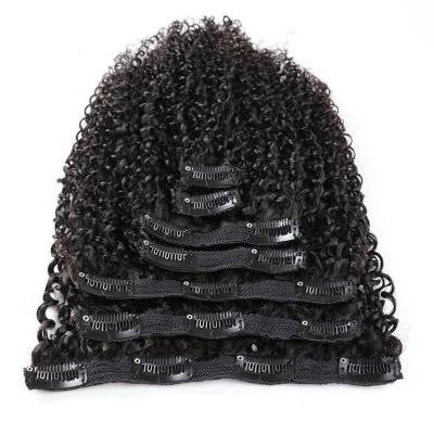 China Factory Supply Wholesale Double Curly Curly Remy Virgin Human Hair 100% Double Drawn 100g - 200g Tape Clip In Hair Extension for sale