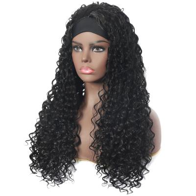 China Wholesale Body Wave Headband Wig Hair For Black Women, Curly Remy Human Hair Headband Wigs for sale