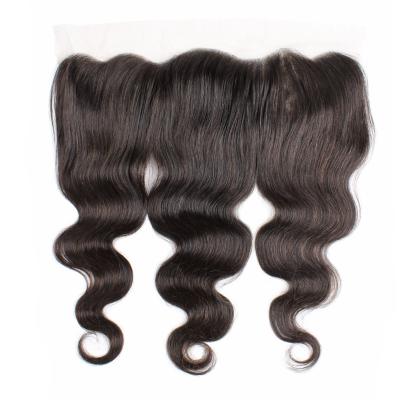 China Howshinewig Wholesale13x4 Straight Sheer Lace Closure And Frontal Unprocessed Indian Brazilian Hair Ear To Ear Swiss Lace Headband for sale