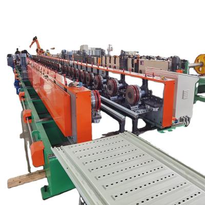 China cable Tray Making Machine, de 0.8-2.0m m cable perforado 380V Tray Machine en venta