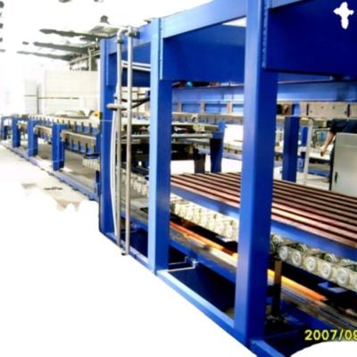 China PLC het Comité van de Polyurethaansandwich Lijn, 6,5 Ton Sandwich Panel Machine Line Te koop