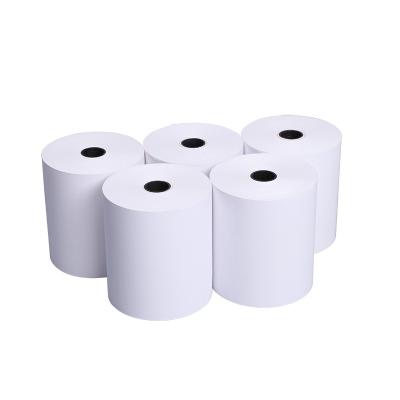 China 100% wood pulp receipt printer 80mm thermal paper roll 80*70 80x80 manufactere thermal up to rolls pos machine receipt rolls for sale