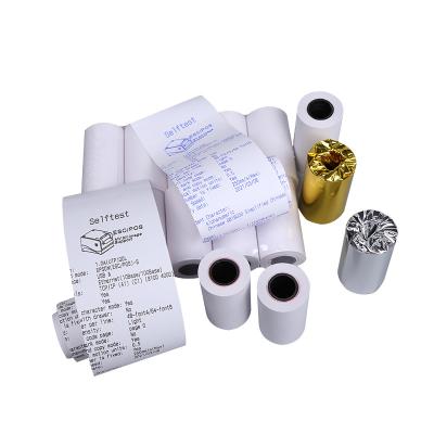 China Popular 100% Thermal Wood Pulp Size 80mm Thermal Paper 57x30 57x40 57x45 Credit Card Machine POS Receipt Till Rolls for sale