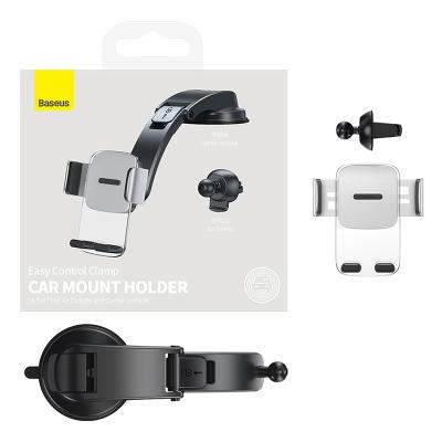 China 4.7-6.7 inch Baseus Air Mouth Central Control Dashboard Car Cell Phone Holder Mount for sale