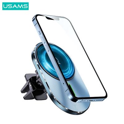 China Universal Car Auto Magnetic Radio Air Vent USAMS 15W US-CD170 Phone Charging Holder for sale