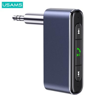 China USAMS 3.5 Wireless Handsfree DC Mini Car Transmitter Adapter Hands Radio Player Audio Receiver for sale