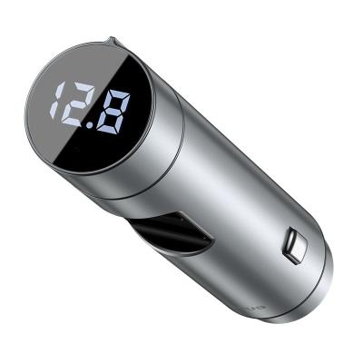 China CAR CHARGER Baseus FM Modulator Transmitter PPS Handsfree Car MP3 Charger for sale