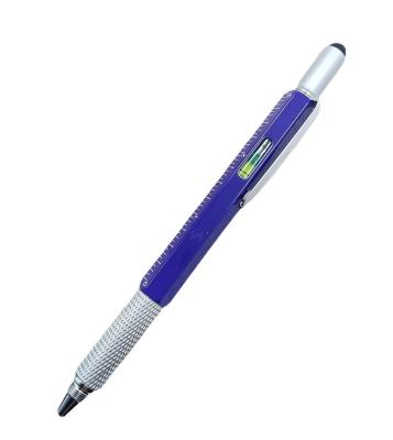 China Feel Comfortable Hexagon Barrel Tool 6-in-1 Stylus Twist Multifunctional Pen for sale