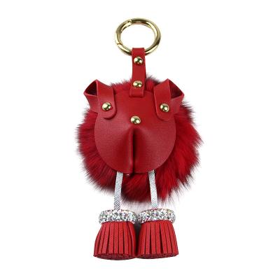 China Portable multifunctional durable 2021 rhinestone key chain for bag decoration custom keychains for sale