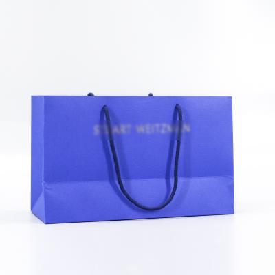 China FSC materials recycled luxury paper bag with 40% pcw paper bag to custom. for sale