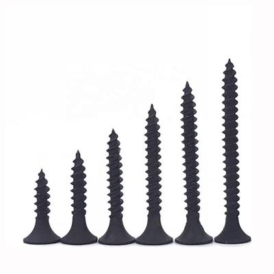 China Round Carbon Steel Hardened Bugle Head Black Phosphating Drywall Screw for sale