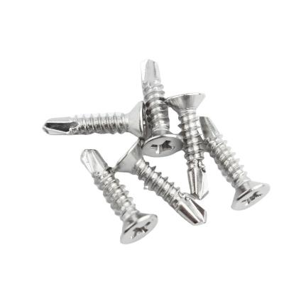 China Pan Hot Dip Galvanized Countersunk Head Din 7504 Phillips Self Drilling Screw for sale