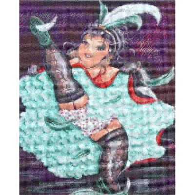 China Busty Woman Painting DIY 5D Diamond Painting Kits For Adults 40x50cm Drill Dancing Woman ARTS Diamond Art Kit VANCY Full for sale