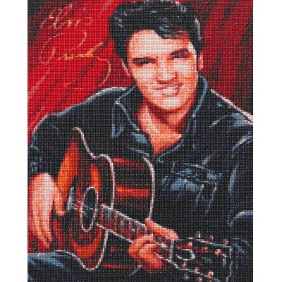 China Modern VANCY ARTS to Respect Full Drill Diamond Painting of King Elvis Presley The Hillbilly Cat 5D DIY for sale