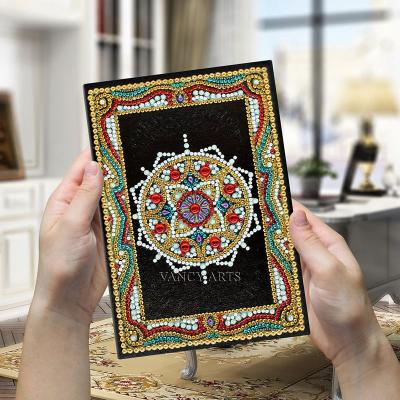 China Lowest Price Modern Diamond Leather Notebook For Popular Student for sale