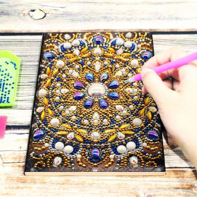 China Huge Selection Diamond Leather Notebook For Modern VANCY ARTS Bursting Student for sale