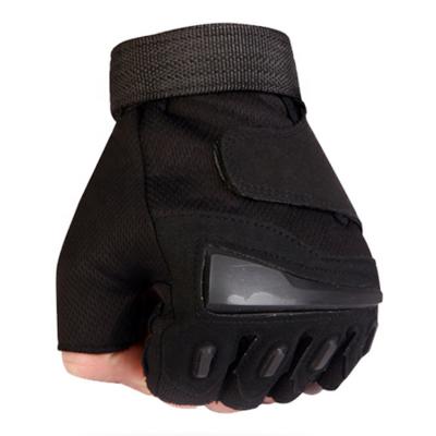 China Men Summer Sports Army Casual Lifting Gloves Male Half Finger Mitts Safty Gloves Anti Slip Breathable Fitness Gloves en venta