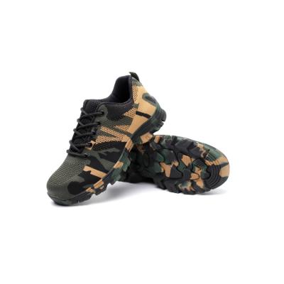 중국 Camouflage Anti-Sensation Double Protection Steel Safety Shoe 판매용