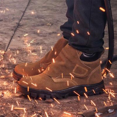 Κίνα Steel Toe Electrical Arc Flash Protective Fire Prevent Fabric Welder Workwear Safety Shoes προς πώληση